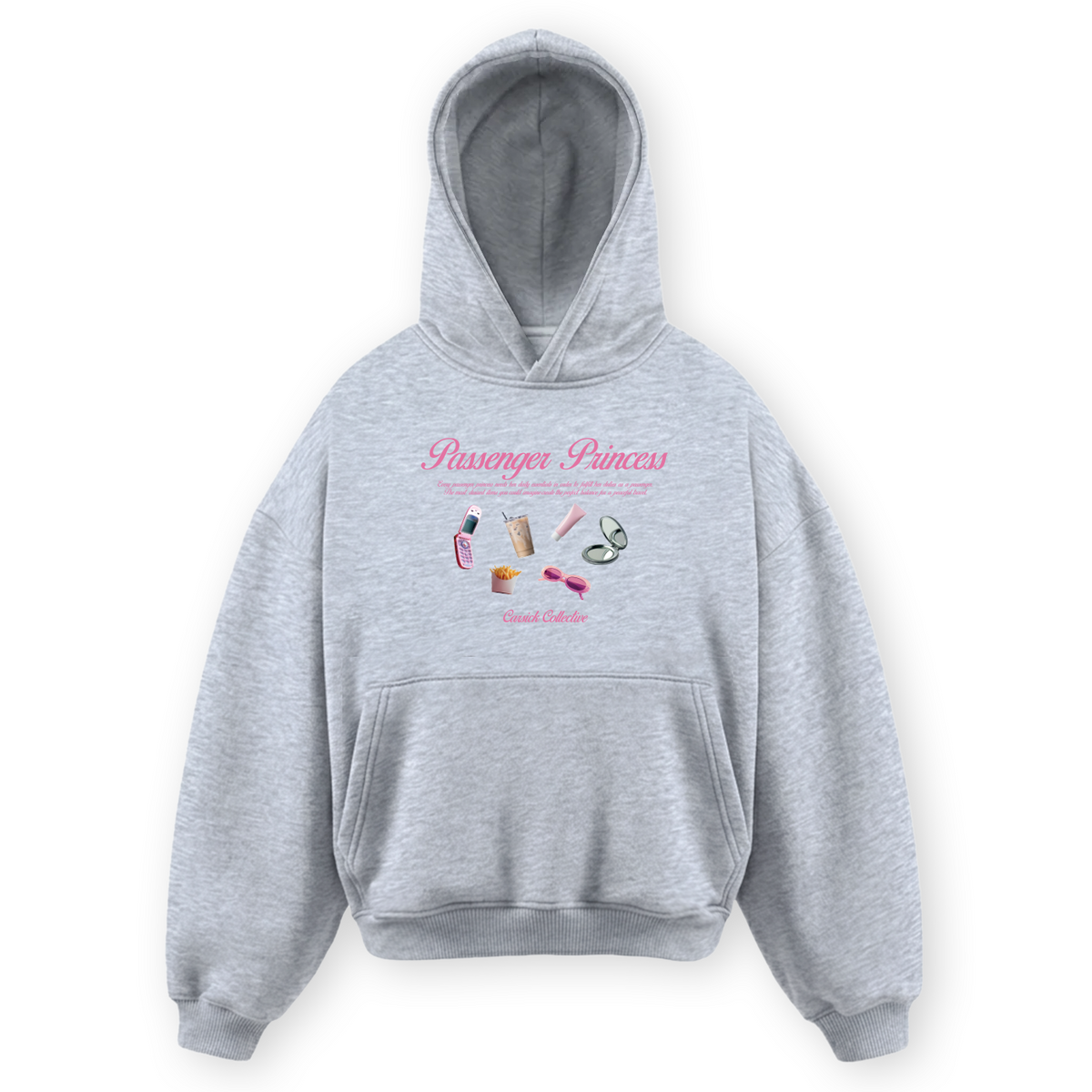 PASSENGER HOODIE GREY