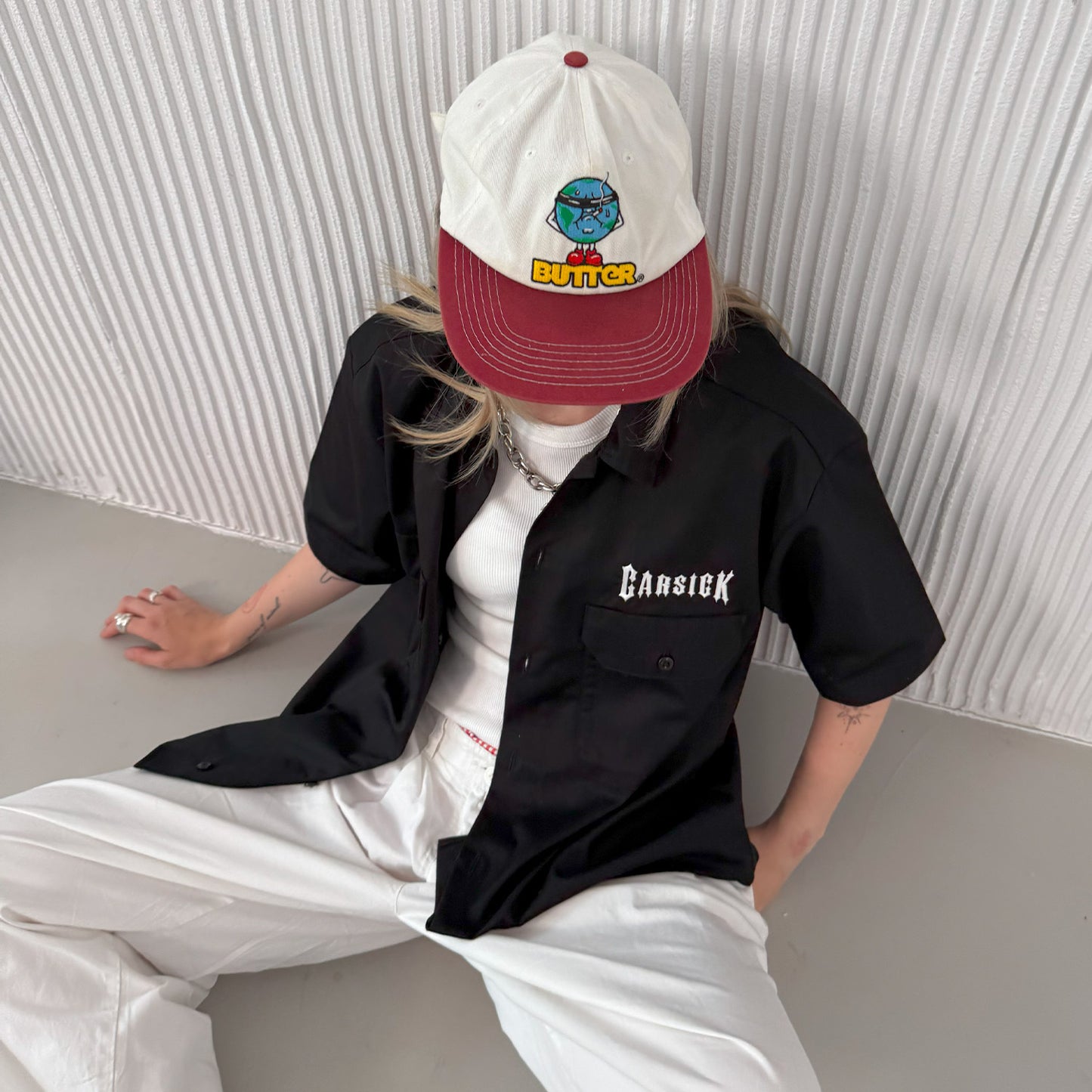 CHOPPER CROPPED SHIRT