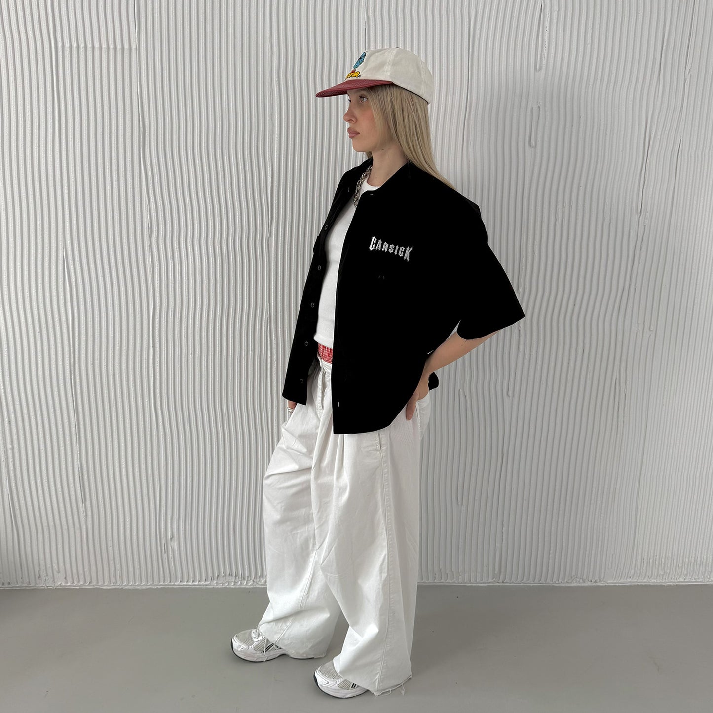 CHOPPER CROPPED SHIRT