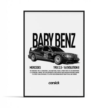 BABY BENZ POSTER