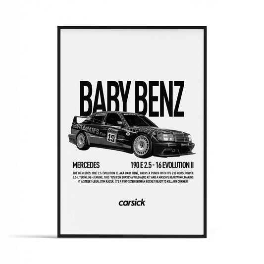 BABY BENZ POSTER