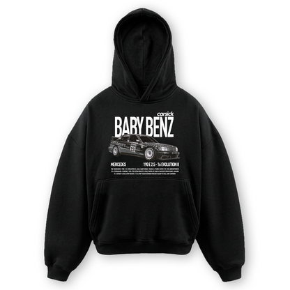 BABYBENZ HOODIE BLACK