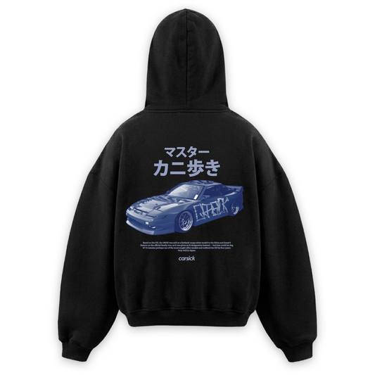 CRABWALKERS HOODIE BLACK