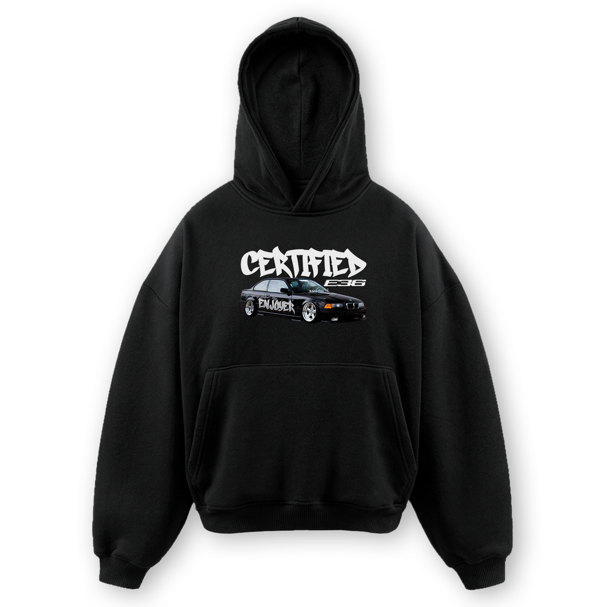 ENJOYER HOODIE BLACK