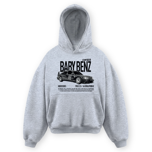BABYBENZ HOODIE GREY