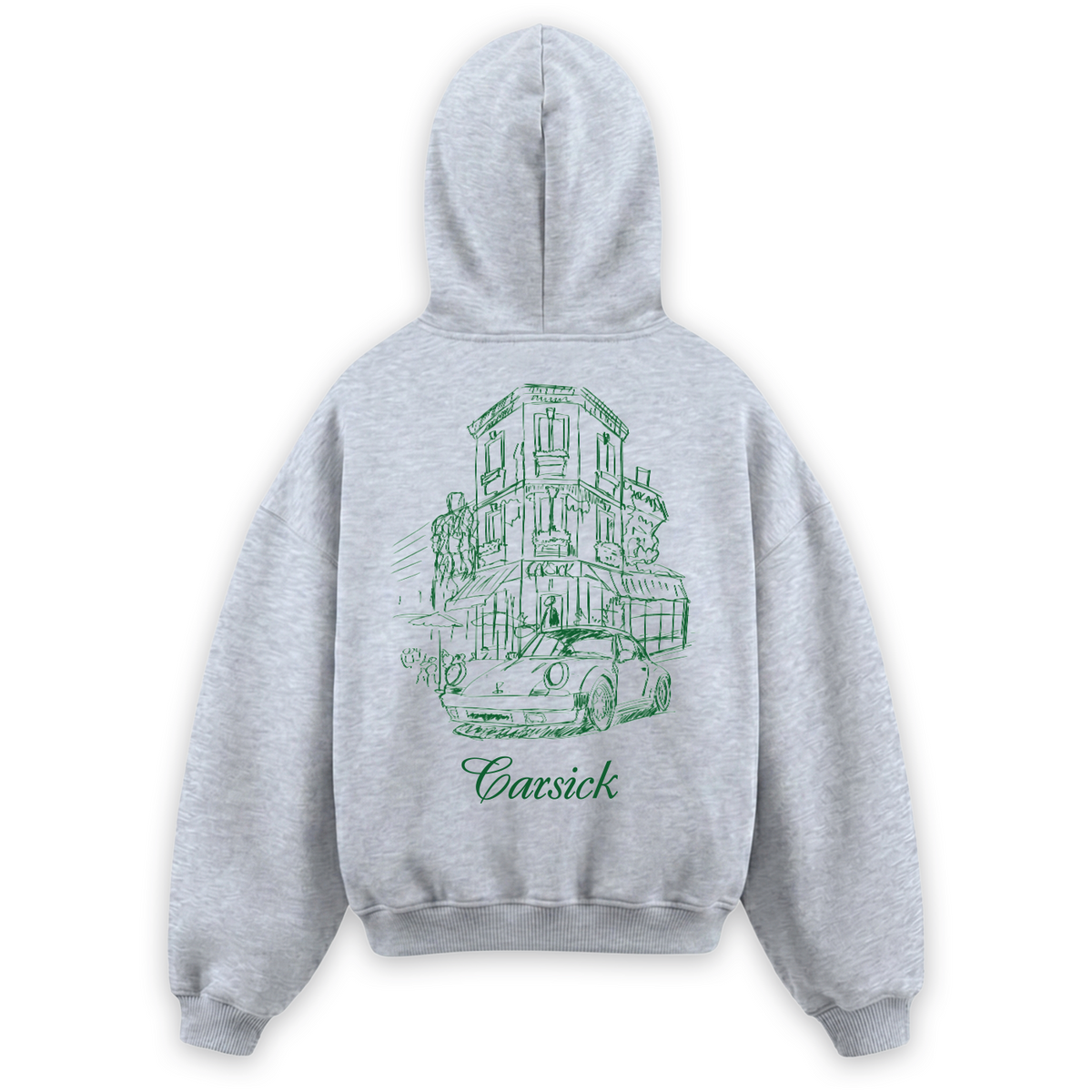 CAFFÉ HOODIE GREY