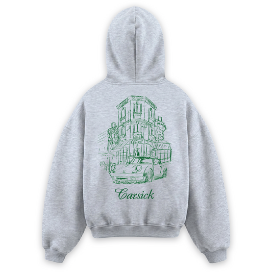 CAFFÉ HOODIE GREY