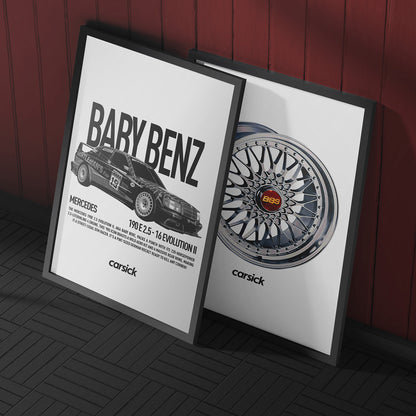 BABY BENZ POSTER