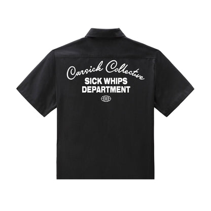 MECHANIC CROPPED SHIRT