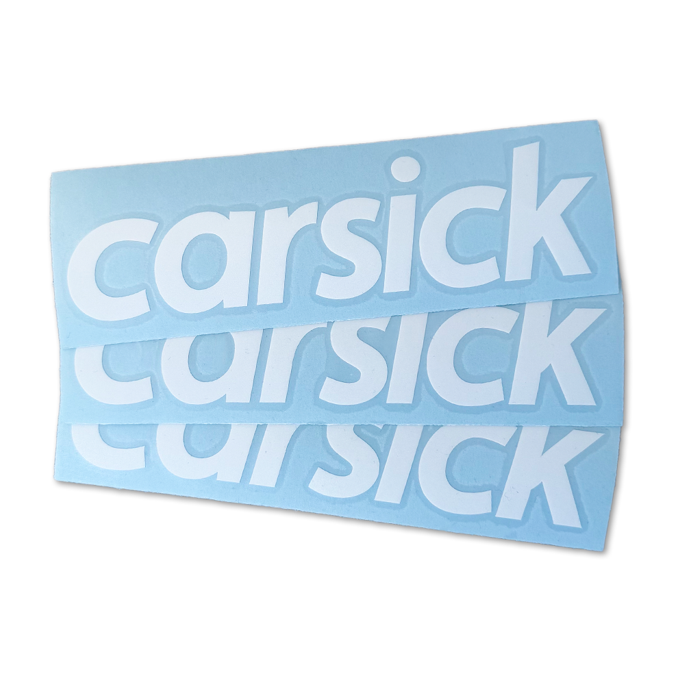 3 x CLASSIC STICKER