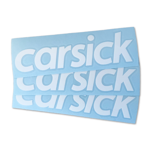 3 x CLASSIC STICKER