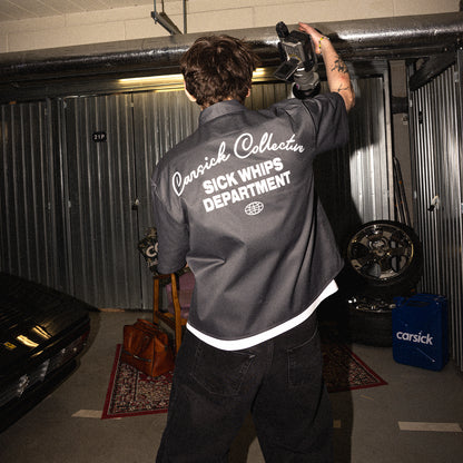 MECHANIC CROPPED SHIRT